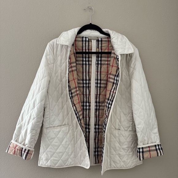 BURBERRY Quilted Nova Check Jacket Size Large - Picture 2 of 13